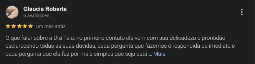 Avaliação de cliente 3